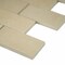 Msi Aria Cremita 2 In. X 4 In. Polished Porcelain Mesh-Mounted Mosaic Tile, 8PK ZOR-PT-0506 - alternate 2